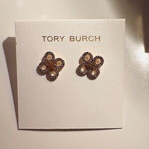 Tory Burch Gold Stud Earrings